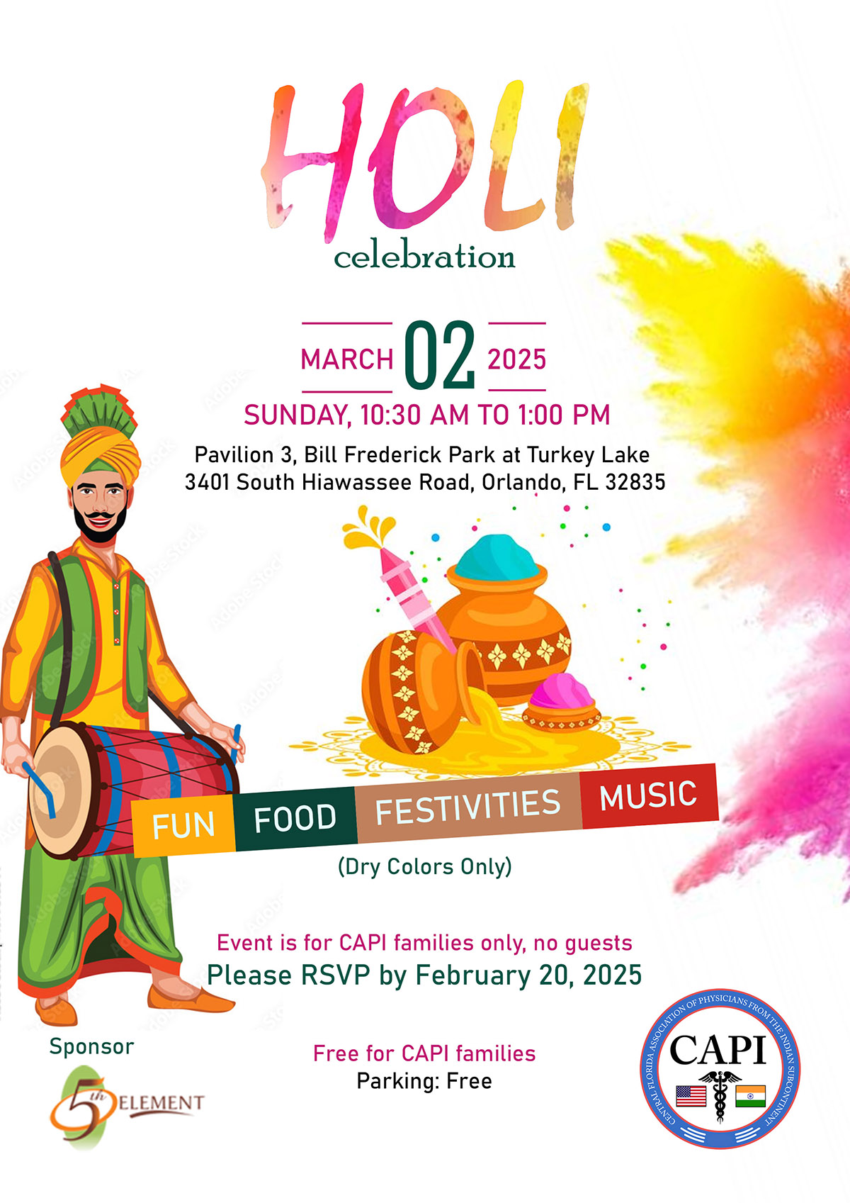 CAPI 2025 HOLI CELEBRATION