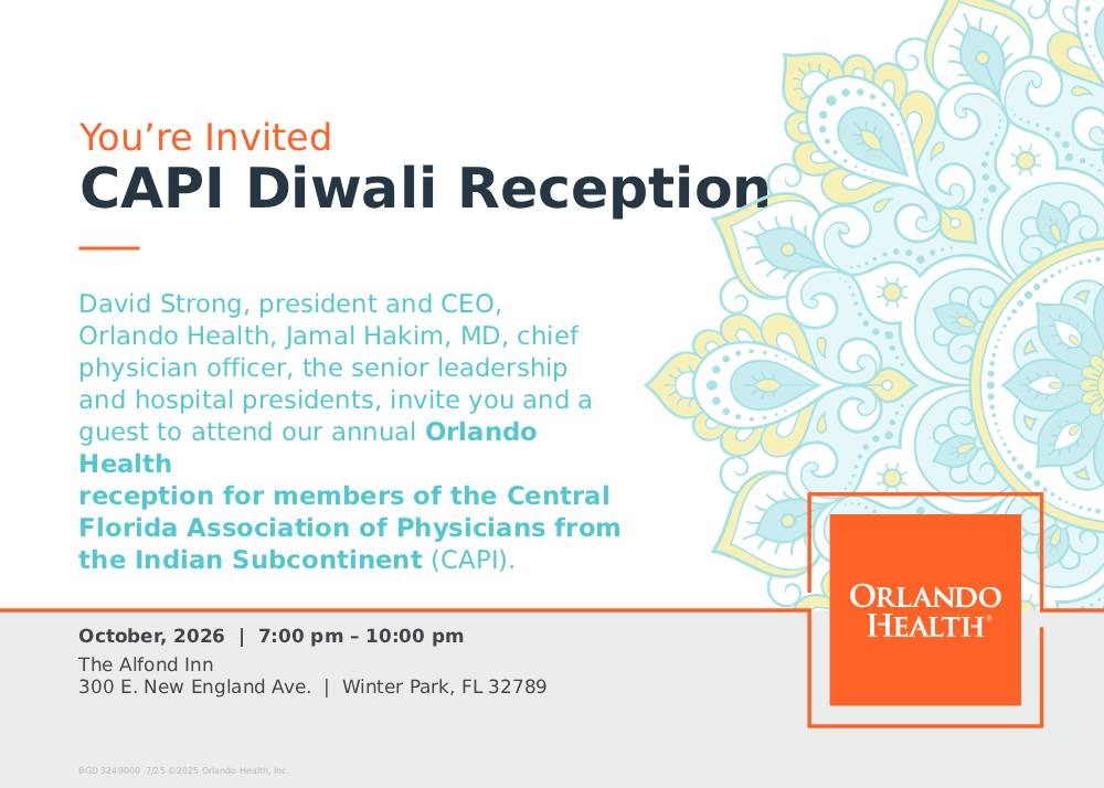 CAPI Diwali Reception